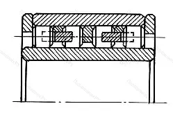 Подшипник  6462126 размер 130x200x125