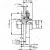 Подшипниковый узел UCFC 212 - Вал: 60 мм