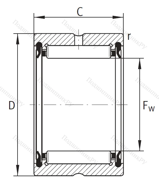 Игольчатый подшипник