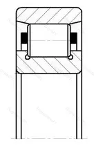 Подшипник  2356 (N 356) размер 280x580x108
