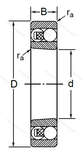 Двухрядный шариковый подшипник 1315 K в Ижевске