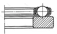 Модификация подшипника 308109 размер 45x65x10,572