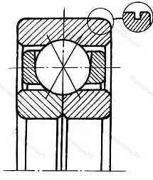 Подшипник  1176738 размер 190x320x60