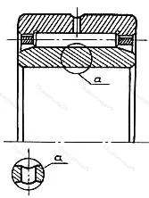 Модификация подшипника 6-4244907 размер 35x55x20