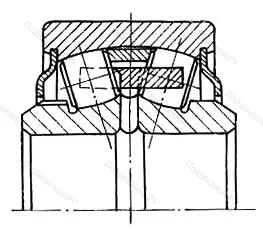 Модификация подшипника 83700К1С2 размер 10x35x17/21 ГПЗ-5