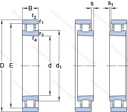 Подшипник N 1015 KTNHA/SP