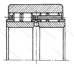 Модификация подшипника 5-462815ХУ4 размер 75x180x94