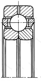 Модификация подшипника А-276217БТ2 размер 85x150x28