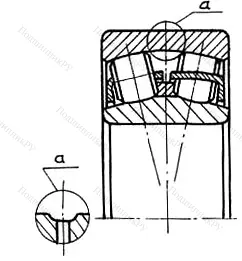 Модификация подшипника 53612Т размер 60x130x46