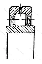 Модификация подшипника 55-2672919Р5 размер 95x130x18/22