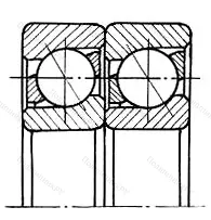 Модификация подшипника 2В0-426305К размер 25x62x34