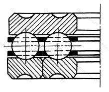 Подшипник  738722 размер 110x455x196