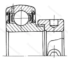 Модификация подшипника 780206К1С17 размер 30x62x18/35,7