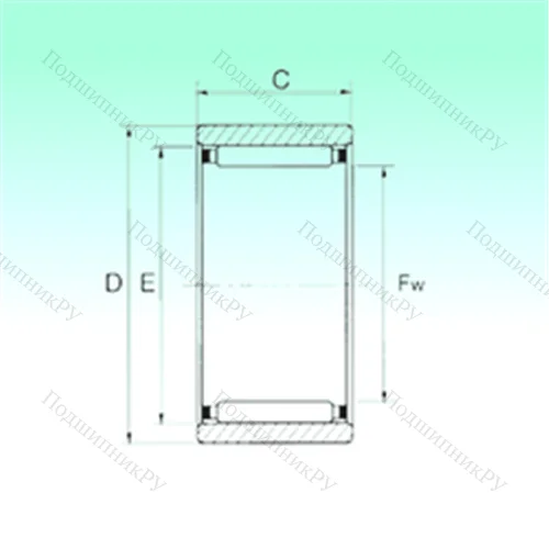 Подшипник игольчатый радиальный RNAO 70x90x30