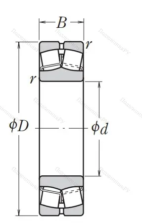 Сферический роликовый подшипник