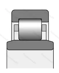 Подшипник  672118 размер 90x140x24/30 от производителя  ГПЗ-4