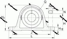 Подшипник RASE 100