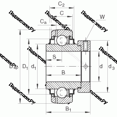 Подшипник GE 45-KRR-B