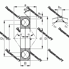 Подшипник QJ 316-N 2-MPA