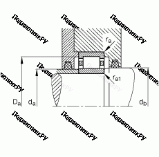 Подшипник NU 2240-E-M 1