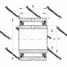 Подшипник NA 4904-2RSR-XL