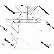 Подшипник 29430-E 1