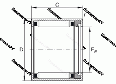 Подшипник HK 0810-RS